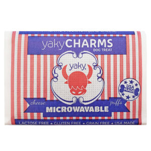 yakyCHARMS Cheese Puffs Dog Treat