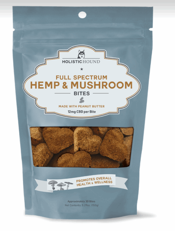 Holistic Hound Hemp & Mushroom Bites