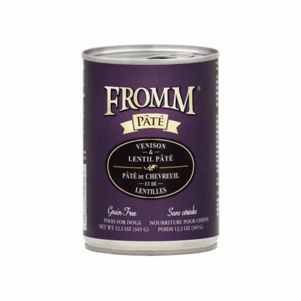 Fromm Pate Venison & Lentil Pate Can Dog Food