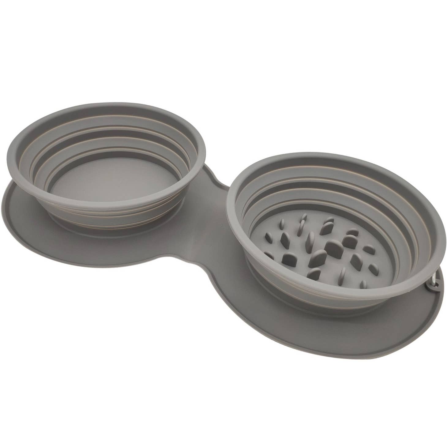 Pet Traveler Fold Up Dual Feeder