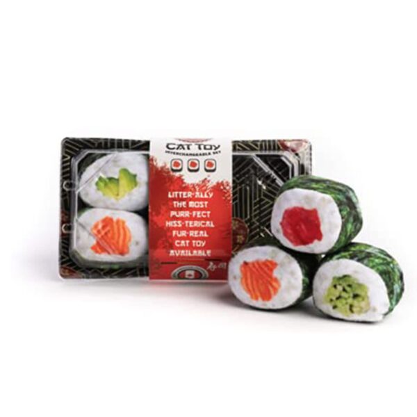 Sushi Roll Cat Toy
