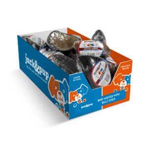 Stuffed Hooves - Bully Stick Flavor