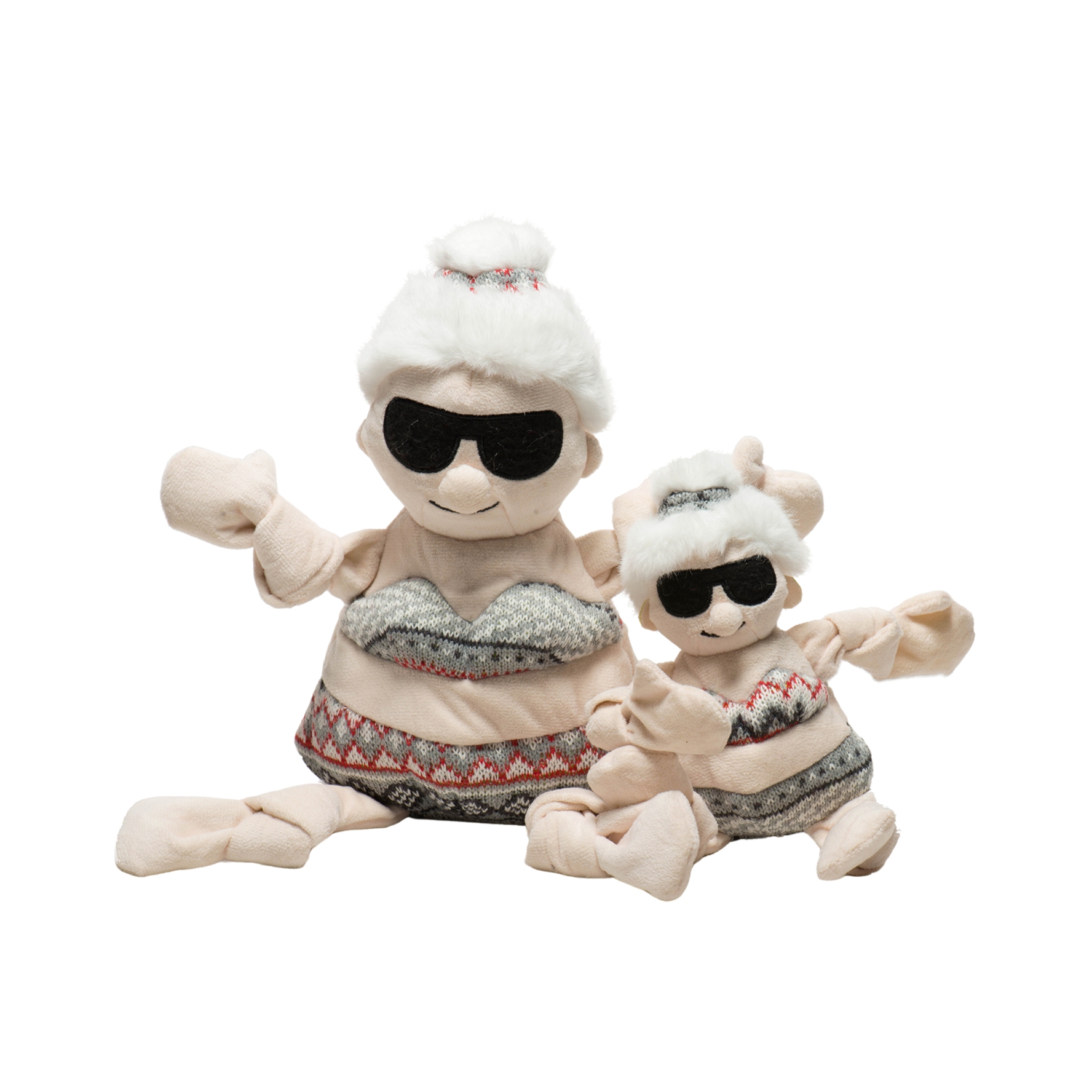 Beach Babe Mrs. C Knottie Plush Dog Toy