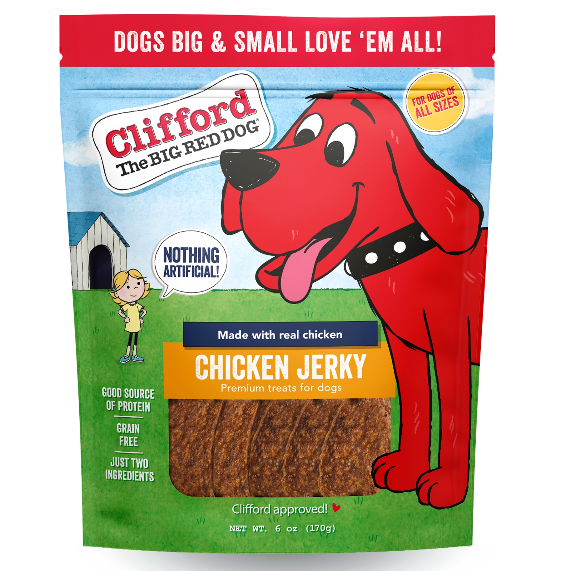 Dog Chicken Jerky 6 oz Dog Treats Chews