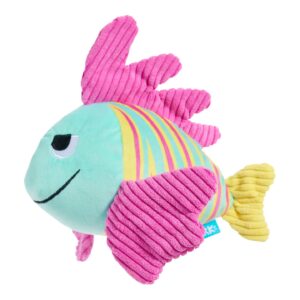 Bark Lion Fish Larry Plush Dog Toy