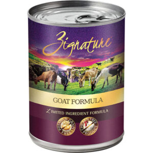 Zignature Goat Formula Wet Dog Food