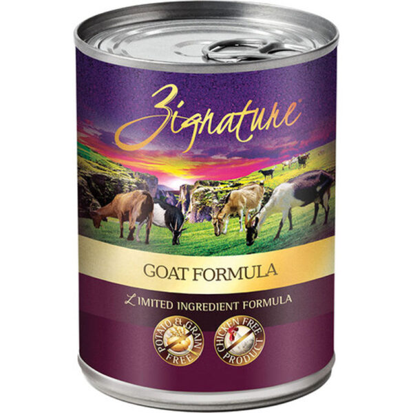 Zignature Goat Formula Wet Dog Food