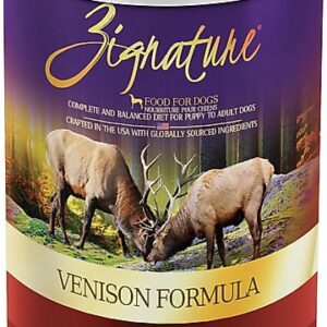 Zignature Venison Formula Wet Dog Food