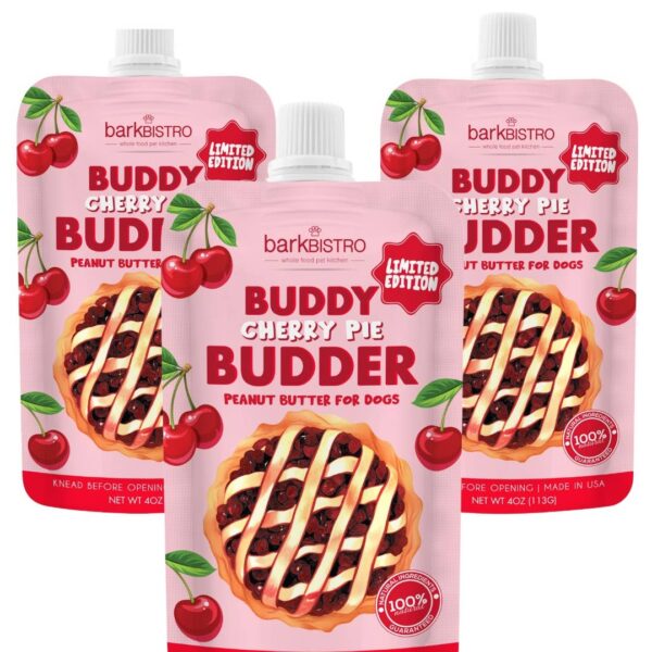 Cherry Pie Buddy Budder - Dog Peanut Butter