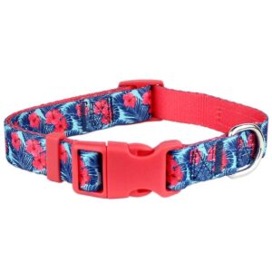 Hibiscus Pink Collar – Adjustable