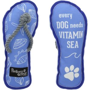 Vitamin Sea - 9" Canvas Dog Toy with Rope