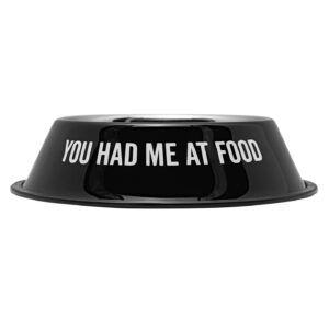 You Had Me At Food Pet Bowl