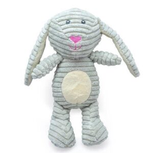 Thoozypet Tuff & Cuddly Bunny Plush Dog Toy 12.5"