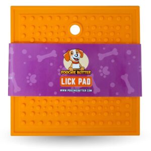 Small Square Lick Pad with Suction Cup