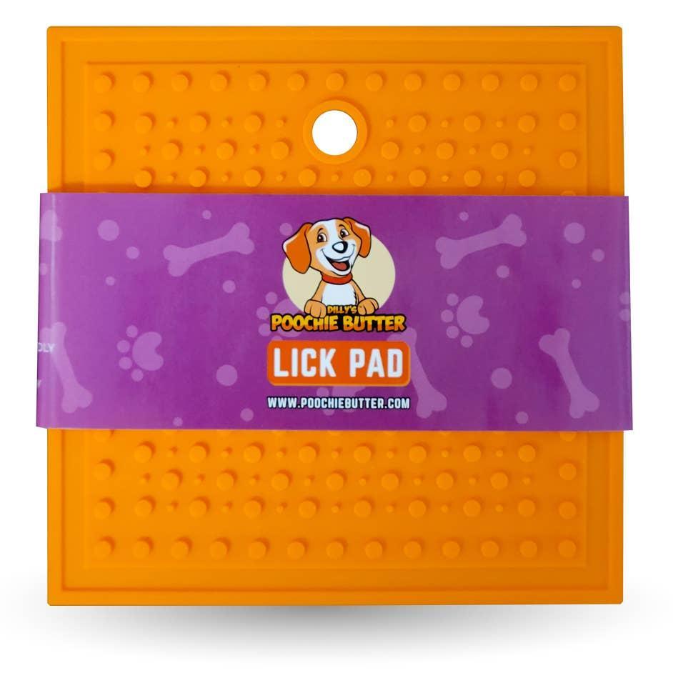Small Square Lick Pad with Suction Cup
