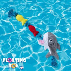 Territory Shark Floating Tug Toy For Dogs