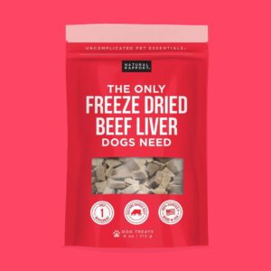 The Only Freeze Dried Beef Liver Dogs Need