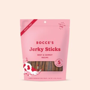 beef & carrot jerky sticks