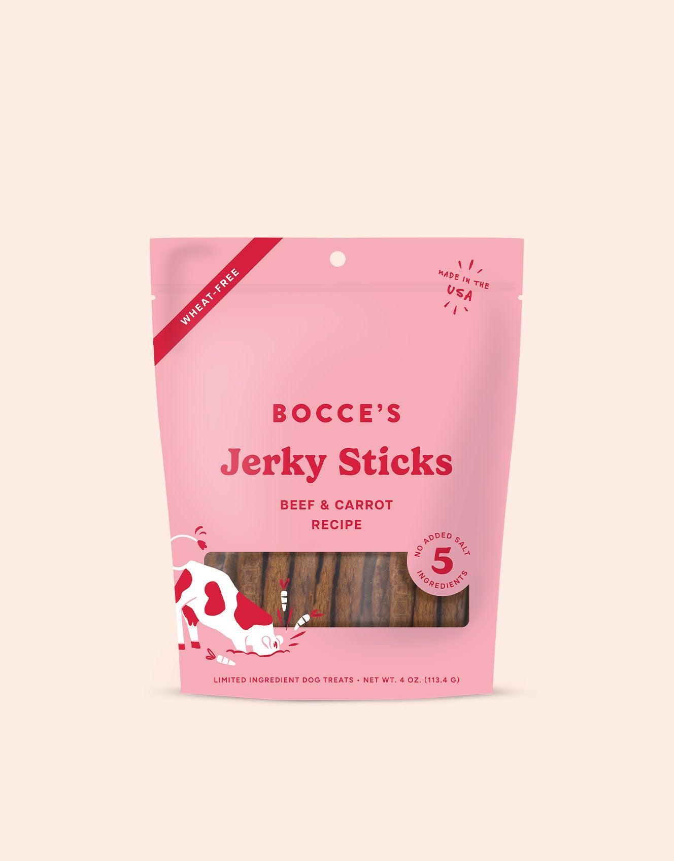 beef & carrot jerky sticks
