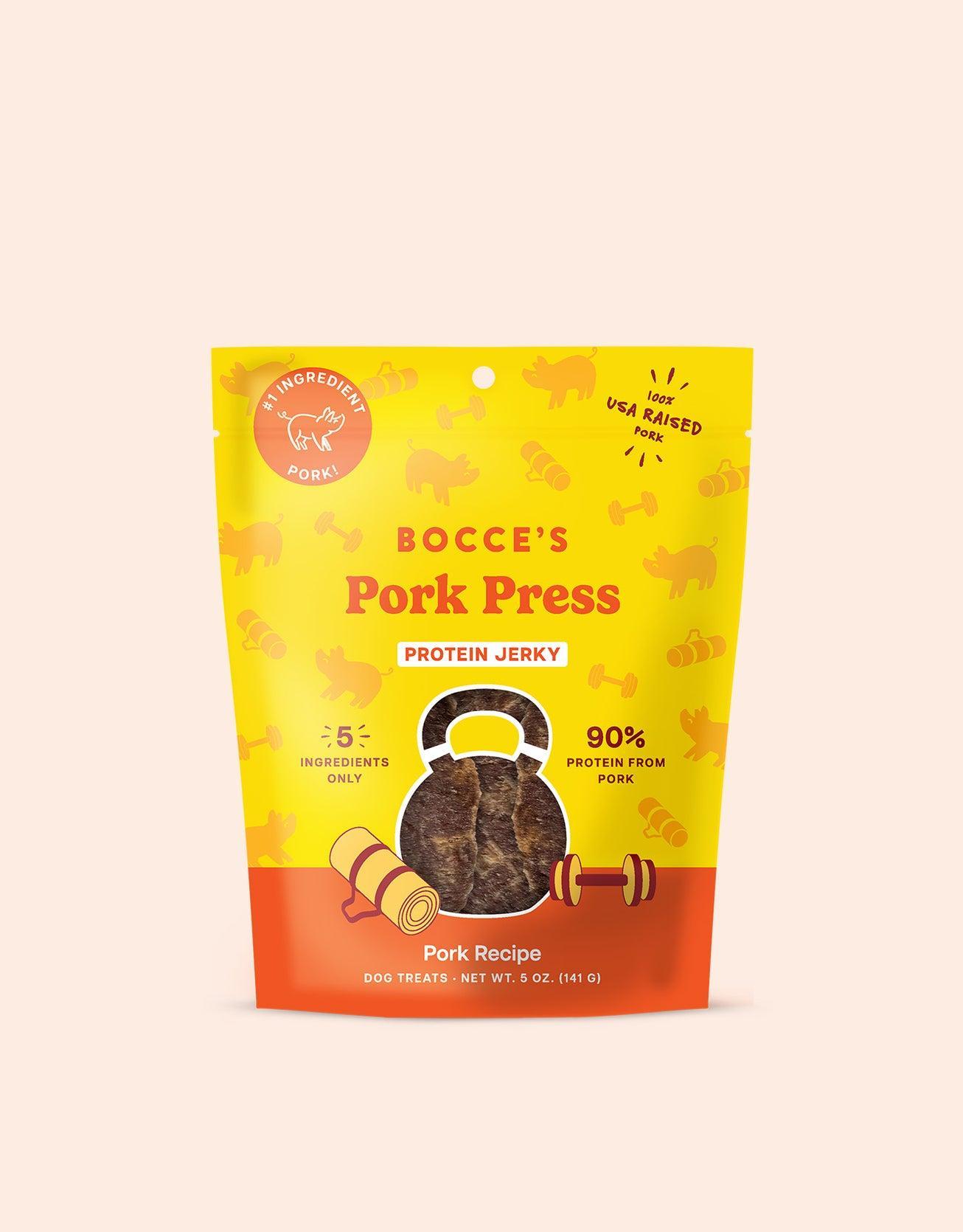 Pork press protein jerky