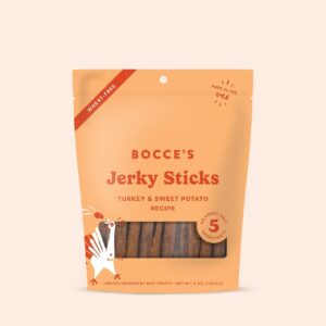 Turkey & sweet potato jerky sticks
