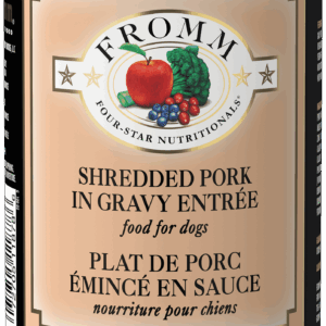 Fromm shredded pork in gravy